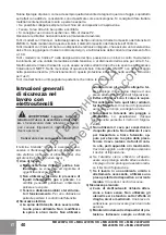 Предварительный просмотр 42 страницы Sparky Group MB 2200PA HD Original Instructions Manual