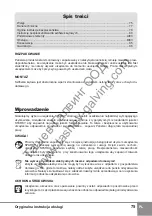 Предварительный просмотр 77 страницы Sparky Group MB 2200PA HD Original Instructions Manual