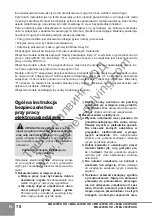 Предварительный просмотр 80 страницы Sparky Group MB 2200PA HD Original Instructions Manual