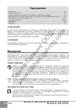 Предварительный просмотр 116 страницы Sparky Group MB 2200PA HD Original Instructions Manual