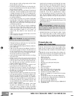 Предварительный просмотр 22 страницы Sparky Group MBG 150 Original Instructions Manual