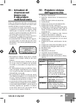 Предварительный просмотр 23 страницы Sparky Group MFD 16 Original Instructions Manual