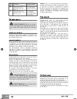 Preview for 98 page of Sparky Group MK 135E Original Instructions Manual