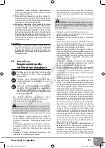 Preview for 53 page of Sparky Group MP 250 Original Instructions Manual