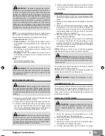 Preview for 9 page of Sparky Group P 3110 Original Instructions Manual