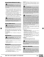 Preview for 81 page of Sparky Group P 3110 Original Instructions Manual