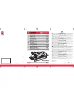 Sparky Group p 3180 Original Instructions Manual preview