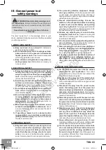 Preview for 6 page of Sparky Group TKN 65 Original Instructions Manual