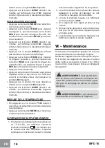 Предварительный просмотр 18 страницы Sparky Group UDD 16 Original Instructions Manual