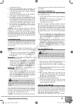 Preview for 19 page of Sparky Group X 150CE Original Instructions Manual