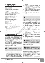 Предварительный просмотр 37 страницы Sparky Group X 150CE Original Instructions Manual