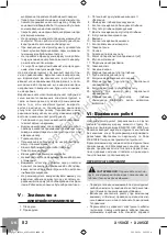 Предварительный просмотр 84 страницы Sparky Group X 150CE Original Instructions Manual