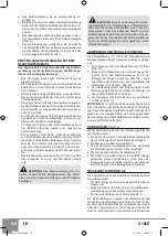 Предварительный просмотр 18 страницы Sparky Group X 160E Original Instructions Manual