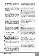 Preview for 7 page of Sparky Group X 52E Original Instructions Manual