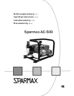 Sparmax AC-500 Operating Instructions Manual preview