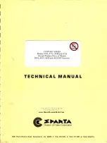 Sparta Century 4710 Technical Manual предпросмотр