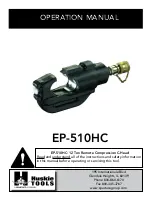 Предварительный просмотр 1 страницы SPARTACO Huskie Tools EP-510HC Operation Manual