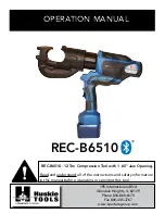 Preview for 1 page of SPARTACO Huskie Tools REC-B6510 Operation Manual