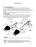 Предварительный просмотр 13 страницы Spartan Equipment 75594 Operator And Parts Manual