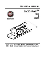 Предварительный просмотр 1 страницы Spartan Equipment SKID-PAC 1000 Technical Manual