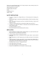 Preview for 3 page of SPARTAN sport Spartan Echowell DC 100 Target User Manual