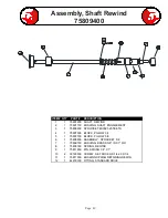 Предварительный просмотр 49 страницы Spartan Tool 740 Water Jet Owner'S Manual