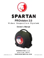 Spartan Tool PROvision 2.0 Owner'S Manual preview