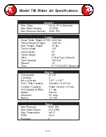 Предварительный просмотр 4 страницы Spartan 758 Water Jet Owner'S Manual