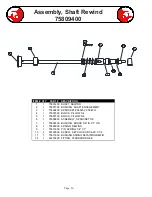 Предварительный просмотр 50 страницы Spartan 758 Water Jet Owner'S Manual