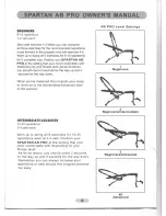 Предварительный просмотр 8 страницы Spartan AB PRO Owner'S Manual