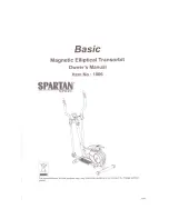 Spartan Basic 1006 Owner'S Manual предпросмотр