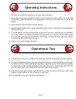 Preview for 27 page of Spartan PROvision Touch Owner'S Manual