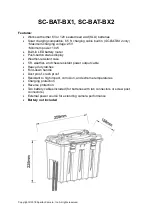 Spartan SC-BAT-BX1 Manual предпросмотр