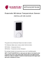 Spartan WT912G Installation Manual preview