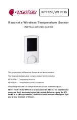 Preview for 1 page of Spartan WT912G Installation Manual