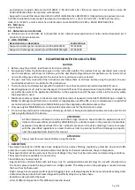 Предварительный просмотр 5 страницы Spasciani H 900 A2B2E2K2HgP3 Instructions For Use Manual