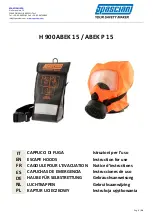 Spasciani H 900 ABEK 15 Instructions For Use Manual preview