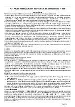 Preview for 20 page of Spasciani H 900 ABEK CO P Instructions For Use Manual