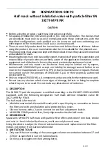 Preview for 6 page of Spasciani M 900 P3 Instructions For Use Manual