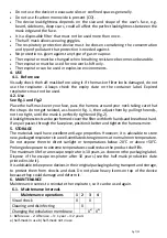 Preview for 7 page of Spasciani M 900 P3 Instructions For Use Manual