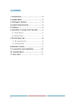 Preview for 4 page of Spatz SDI-X164 Operation Manual