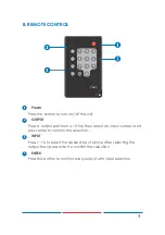 Предварительный просмотр 9 страницы Spatz SDI-X164 Operation Manual