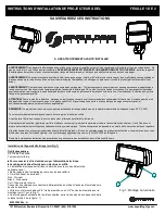 Предварительный просмотр 3 страницы Spaulding Lighting ARF Series Installation Instructions