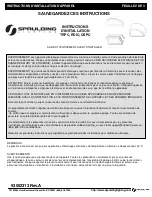 Предварительный просмотр 2 страницы Spaulding Lighting RDIC Series Installation Instructions