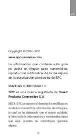 Preview for 15 page of SPC FIT PRO User Manual