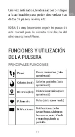 Preview for 11 page of SPC Fit Pulse User Manual