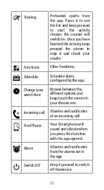 Preview for 26 page of SPC Fit Pulse User Manual