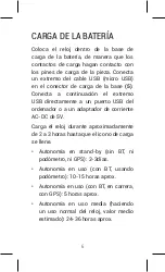 Preview for 6 page of SPC SMARTEE SPORT 2 User Manual