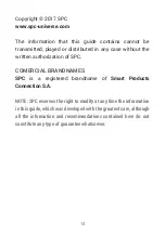 Preview for 14 page of SPC SMARTEE SPORT Quick Manual