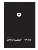 Предварительный просмотр 1 страницы SPC SPORT BLUETOOTH WATCH User Manual